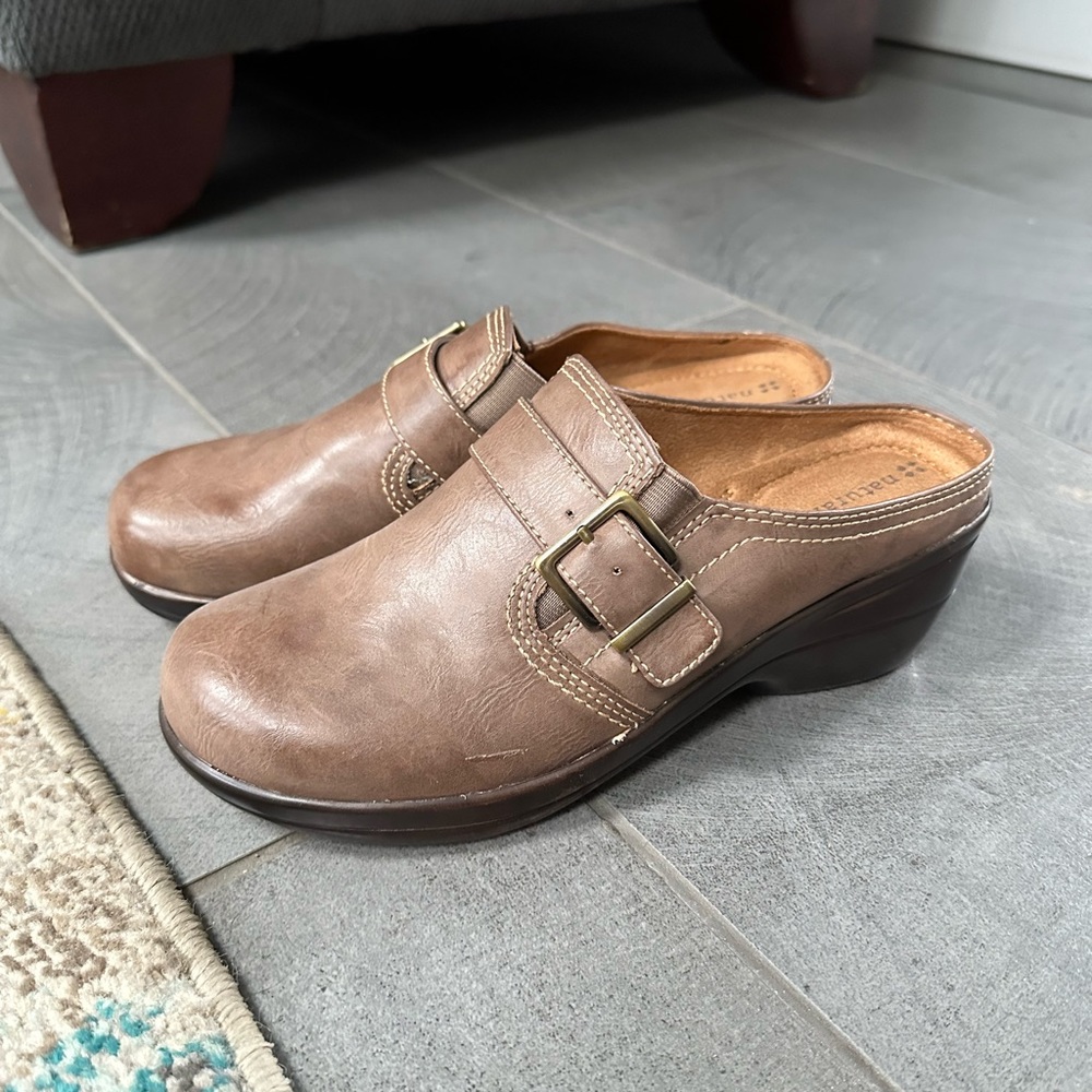 Naturalizer Brown Clogs - image 1